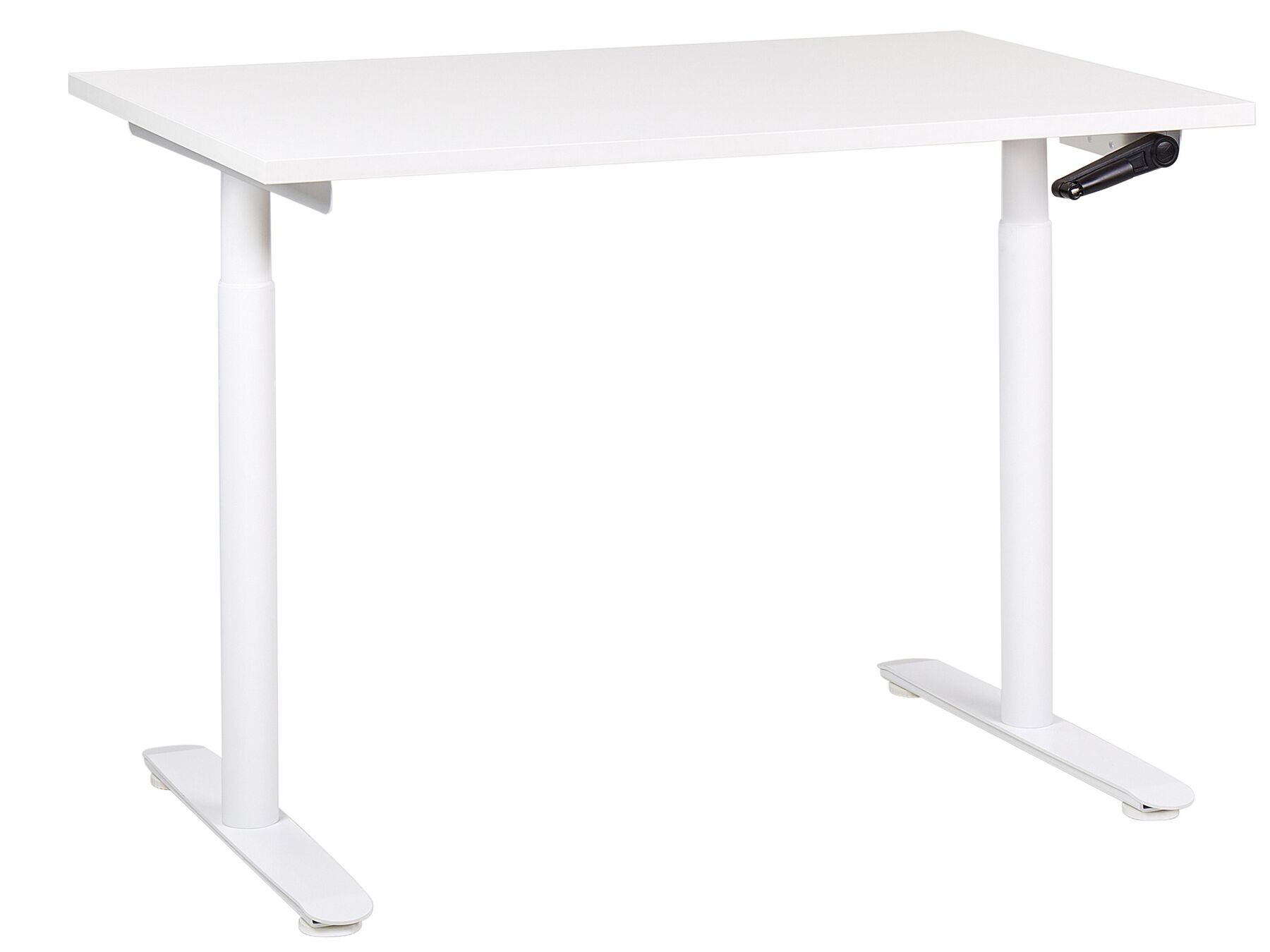 Manuálně nastavitelný psací stůl 120 x 72 cm bílý DESTINAS_899052