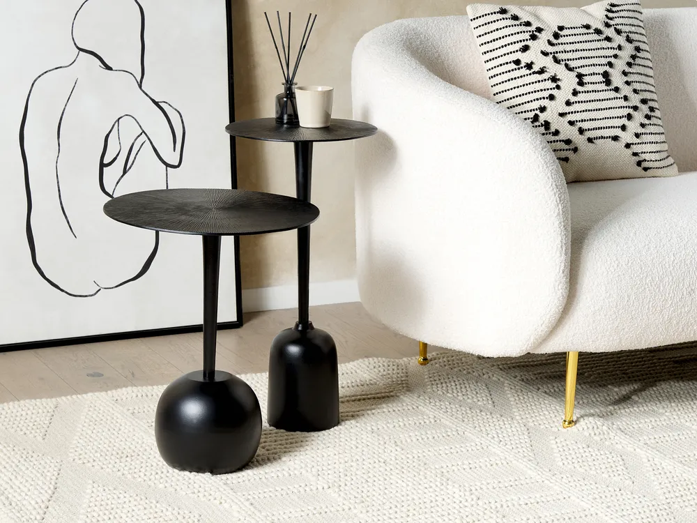 Side Table SELWYN Metal Black_854347