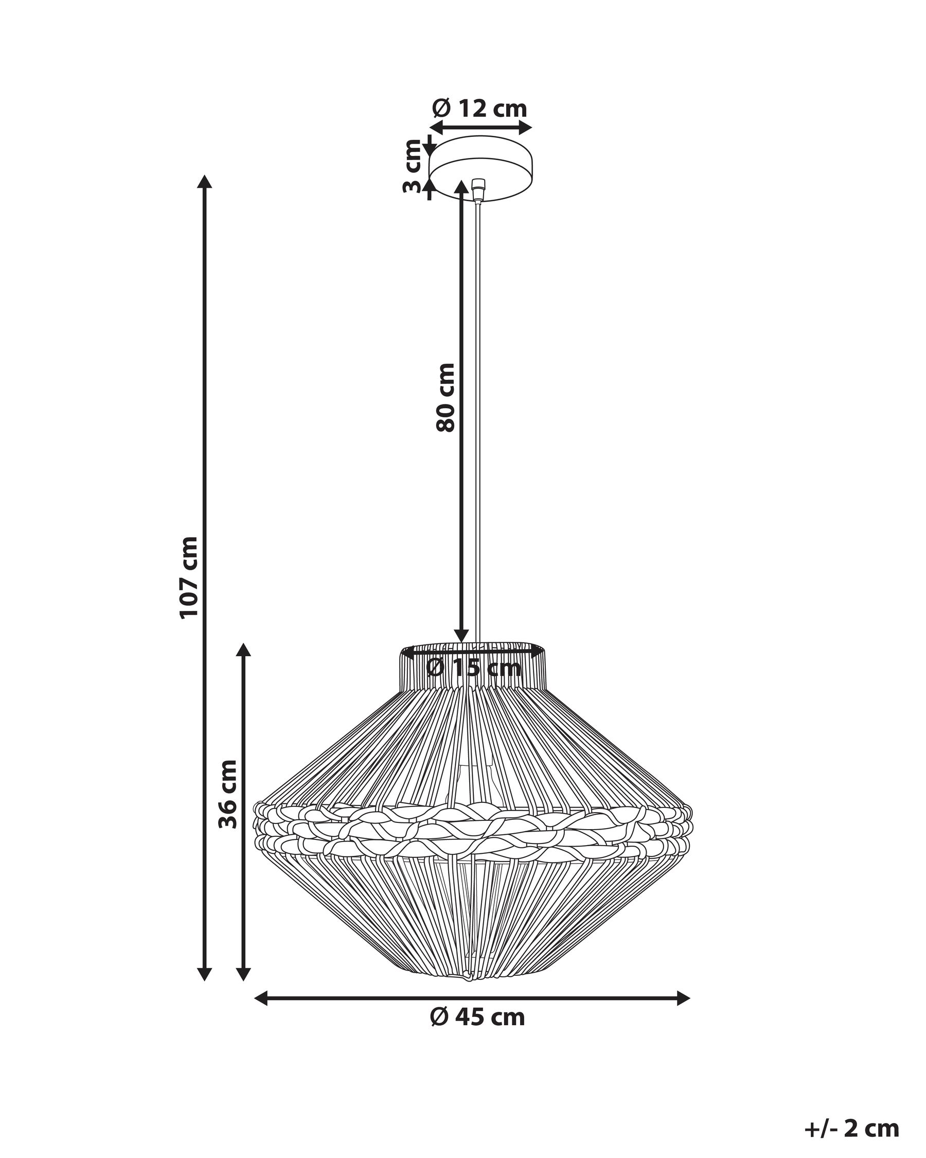 Pendant Lamp RABACCA Paper Rope Natural_1008454
