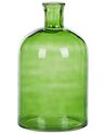 Bloemenvaas groen glas 31 cm PULAO_823788