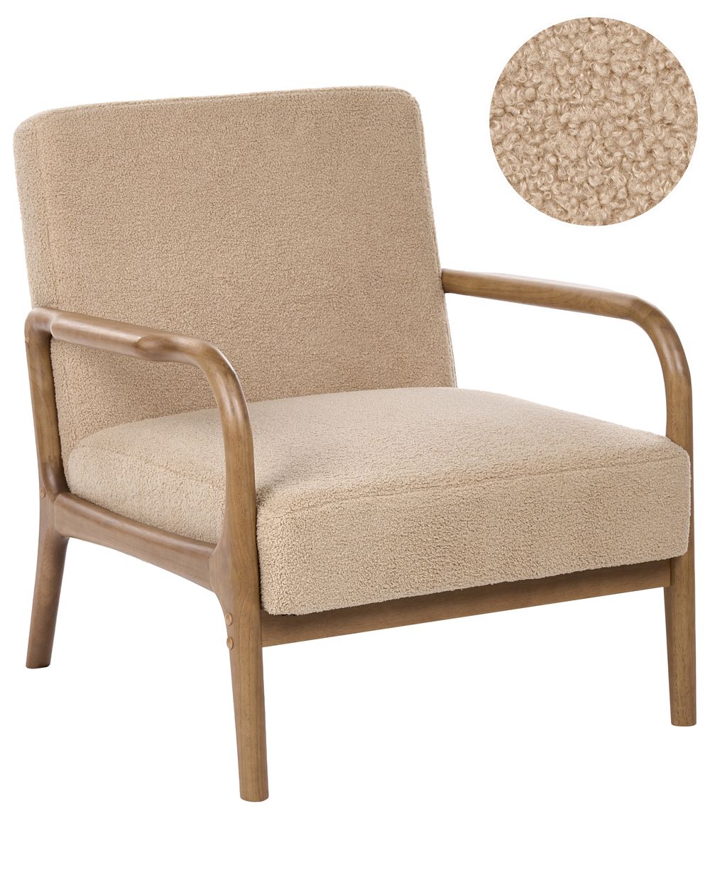 Lænestol SENNELS Boucle Beige