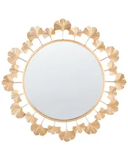 Specchio CODOLET 60 cm 60 cm Metallo Oro_892144