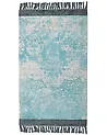 Alfombra AKARSU Azul 80 x 150 cm Viscosa