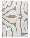 Rug HARTZ Beige/ White 160 x 230 cm