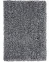 Fekete és fehér hosszú szálú szőnyeg 160 x 230 cm CIDE_746811