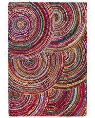Tappeto KOZAN Multicolore 160 x 230 cm Cotone_807153