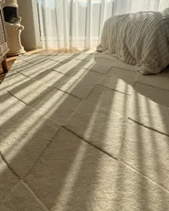 Rug LUNARA Light Beige 200 x 300 cm Wool_1192876