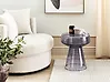 Side Table LAGUNA Glass Grey