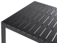 Set da pranzo da giardino con panche 6 posti NARDO Nero_948209