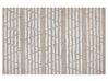 Bavlnený koberec 120 x 180 cm béžová/biela AHIRLI_805337