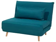 Single Sofa Bed SETTEN Fabric Sea Blue_699444