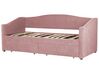 Fabric EU Single Daybed Pink VITTEL_876405