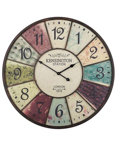Reloj de pared multicolor BOSWIL