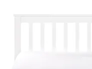 Bed Pine Wood OLENDON 180 x 200 cm (EU Super King) White_954895