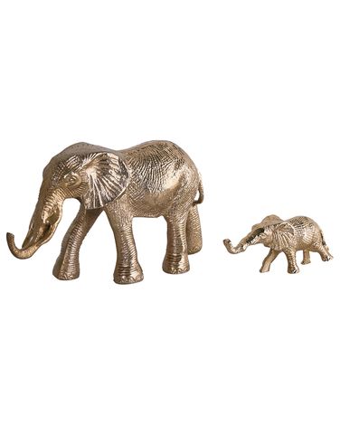 Broche acier doré femme motif éléphant | Paris Fashion Shops
