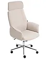 Office Chair PILOT Velvet Light Beige