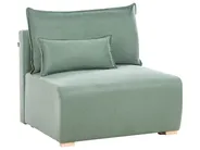 1-Seat Section NERBO Fabric Light Green_1035281