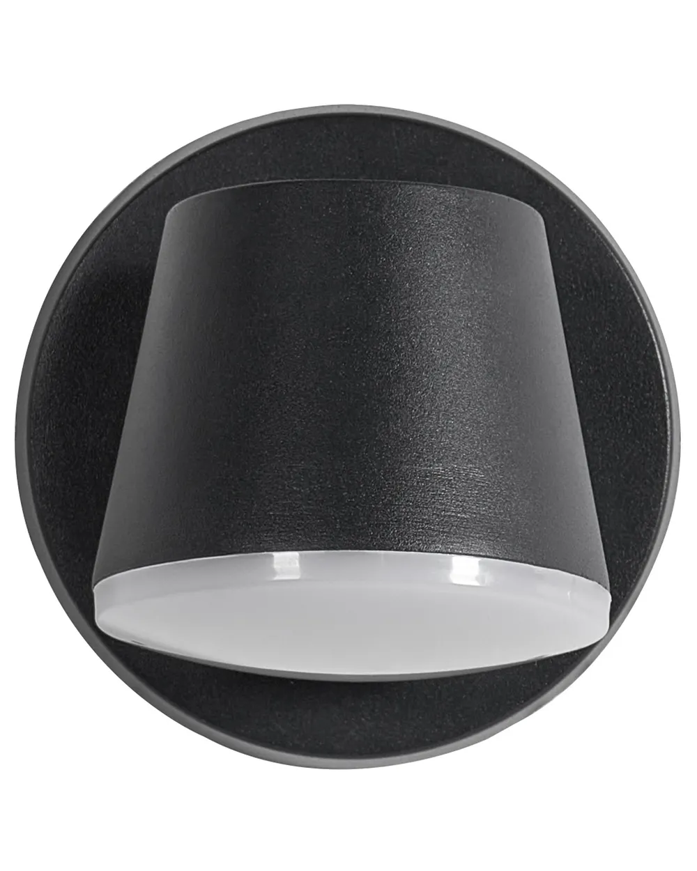 Set di 2 luci da parete da giardino a LED SALAS Nero_1105655
