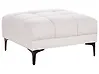 Otomana ALNES Tela Blanco crema