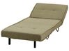 Fabric Sofa Bed Olive Green VESTFOLD_930215