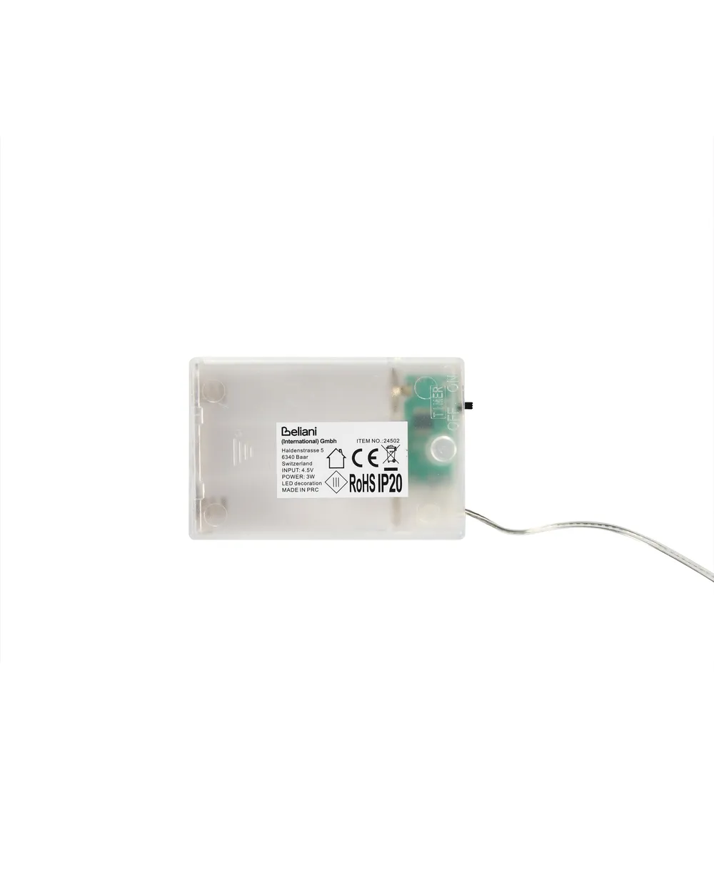 Dekoracja świąteczna LED FURESO 60 cm Choinka Naturalny_1015455