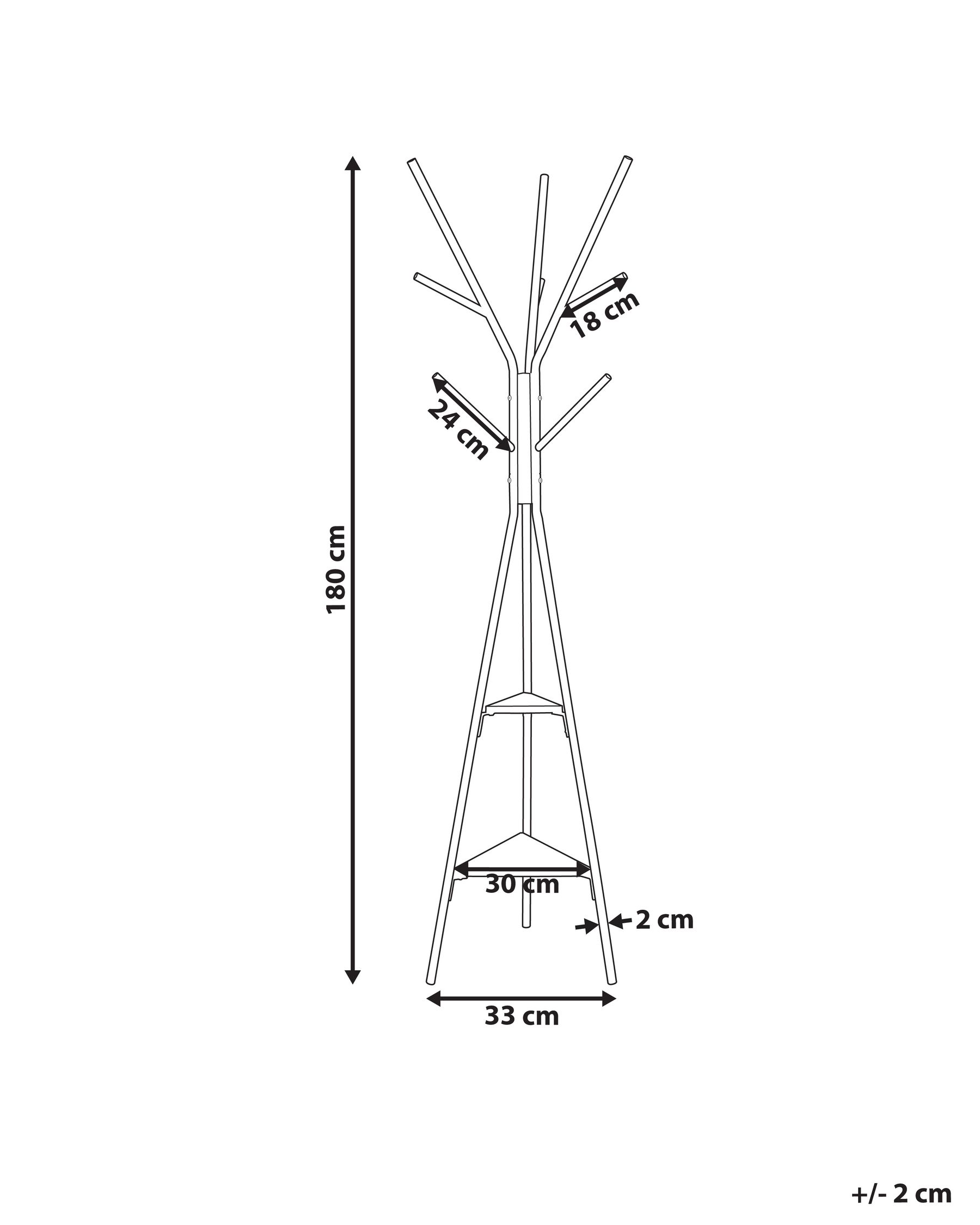Coat Stand Black WRAY_939487 Coat Stand Black WRAY_939487