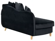 Right-Hand Chaise Longue MERI with Storage Velvet Black_914248