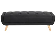 Sofa dla 2 osób HABO Czarny_1085478