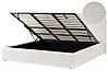 Ottoman Bed VION Boucle Off-White 180 x 200 cm (EU Super King)