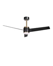Plafondventilator met verlichting TROUT met afstandsbediening LED Zwart_1125790