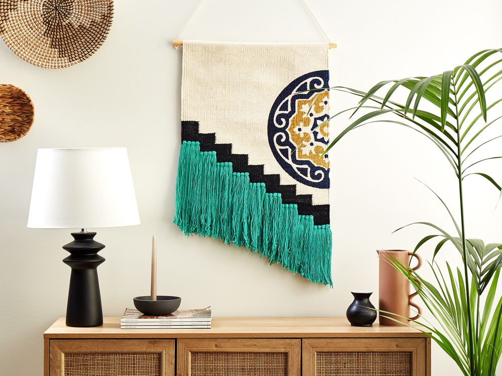 Fabric Wall Hanging NOWSHERA Cotton 110 cm Multicolour