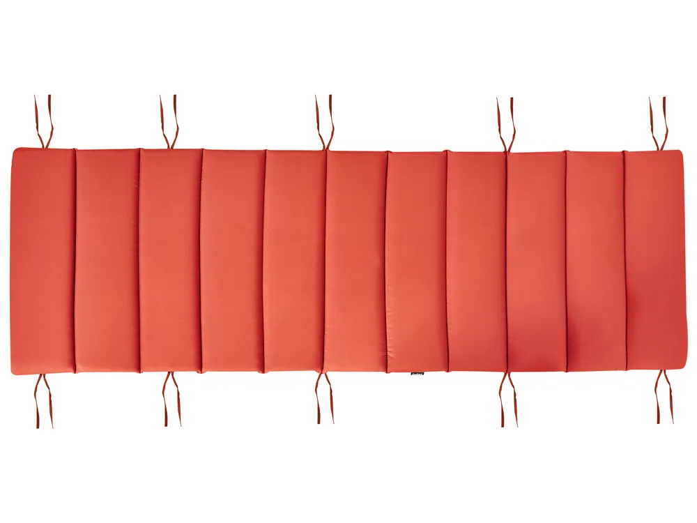 Sun Lounger Pad Cushion BRESCIA PREMIUM 180 x 60 cm Red_987258