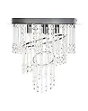 Chandelier ESMELLE S Crystal Silver