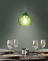 Pendant Lamp KEILA Glass Green