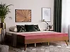 Bed without Headboard BERRIC 180 x 200 cm (EU Super King) Dark Ash Wood