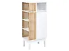 Armario de baño NUBES 52 cm Marrón claro/Blanco