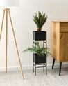 Metal Plant Pot Stand Black COTINUS_933741