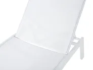 Lettino Prendisole CATANIA Metallo Bianco_510321