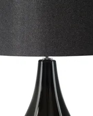 Table Lamp SANTEE Porcelain Black_542482