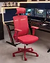 Office Chair ENSO Fabric Red