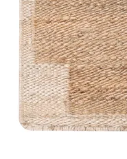 Tappeto GONDIA Beige chiaro 160 x 230 cm Iuta_1040278
