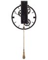 Iron Skeleton Pendulum Wall Clock ø 30 cm Gold MARCOTE_784464