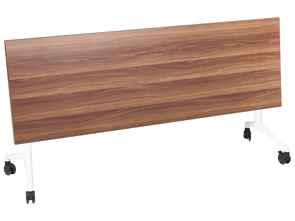 Foldable Office Desk CAVI 180 cm 60 cm Dark Brown_1030723