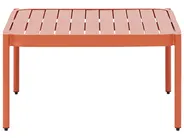 Garden Lounge Set with Table 2 Seater TERRACINA Metal Orange_826677