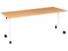 Składane biurko CAVI 180 cm 60 cm Brązowy
