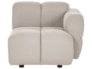 Sofa modułowa dla 2 osób MAKSABERG Beżowy_1135153