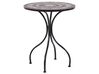 Table de jardin en métal noir ø 60 cm CARIATI_825728