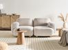 Sofa modułowa dla 2 osób AMLI Boucle Złamana biel