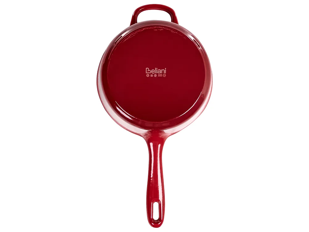 Gusseisen Kochgeschirrset 8-teilig FEURA Rot_1170413