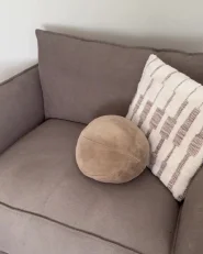 Armchair KUNES Fabric Taupe_997369